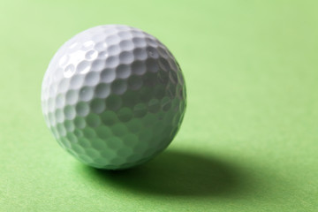 Golf Ball close up shot