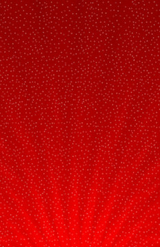 Vertical background of Snowflakes over red gradient