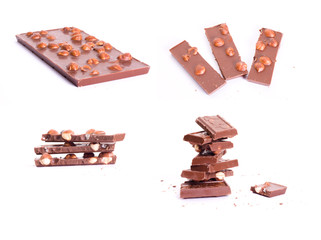 Chocolate peaces set