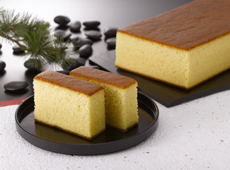 Kasutera is a popular Japanese sponge cake