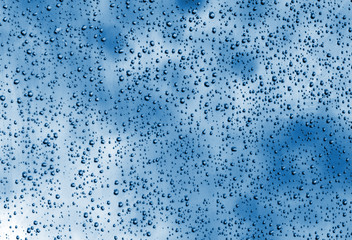 fine image of blue drop background