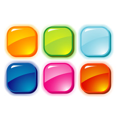 web and internet buttons. vector