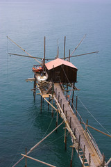 Trabocco sull'Adriatico