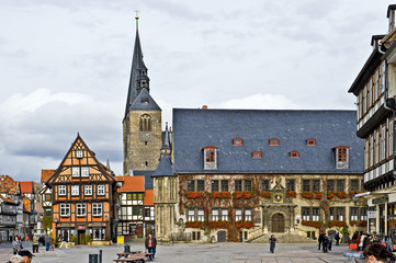 Quedlinburg-Marktplatz