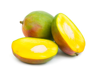 Fruit mango isolated on white background