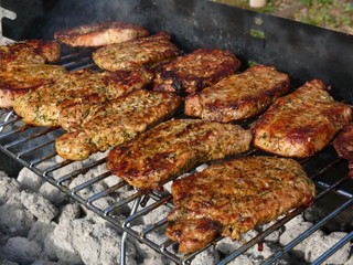 Grillfleisch