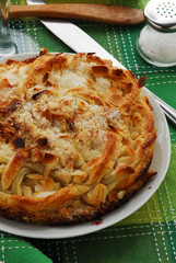 Torta di tagliatelle - Dolce - Ricette della Lombardia