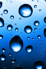 Blue drops, may be used as background
