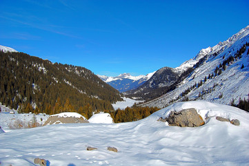 Randonnée aux Contamines, Haute-Savoie