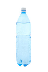 Naklejka premium bottle isolated on a white