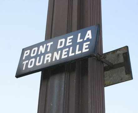 Pont de la Tournelle, Paris.