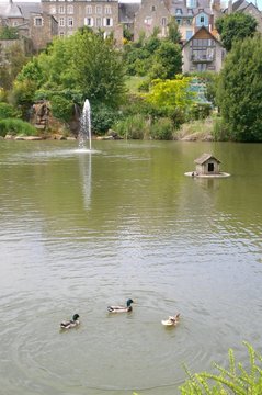 Plan d'eau du parc de Planco&euml;t