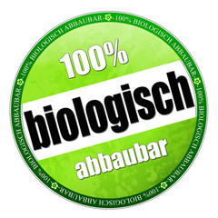 biologisch abbaubar