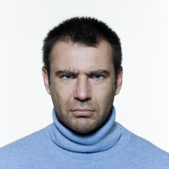 Obraz premium unhappy man