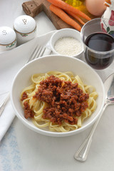 Tagliatelle alla romagnola - Tajadel a la rumagnola - Primi