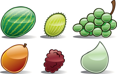 Fruit Icons Basic #3