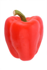 freigestellter paprika