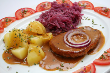 fleisch mit gemüse
