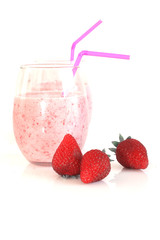 Fresh fruits and smoothies