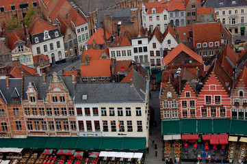 les toits de Bruges