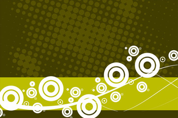 retro elements background