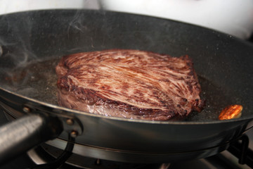 Fototapeta premium Hirschsteak