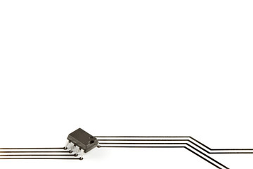 Design elements formed of an electronic chip