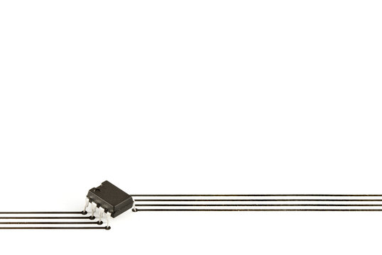 Design elements formed of an electronic chip
