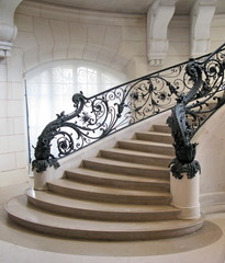 Escalier monumental, Petit Palais, Paris.