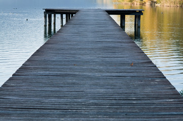 Pontile legno