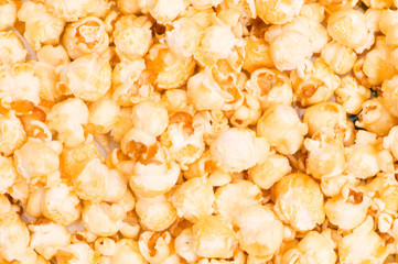 Close up of background  - sweet popcorn kernels