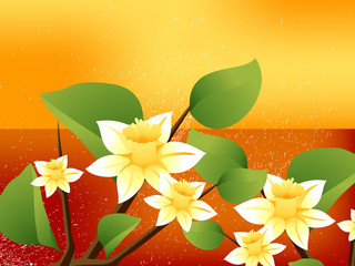 Branch of Flowers , spring is come .