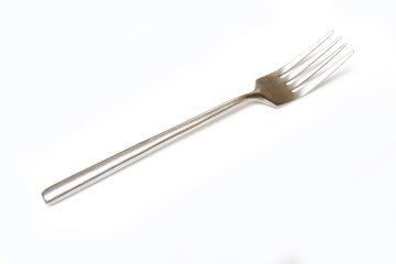 fork isolated on a white studio background