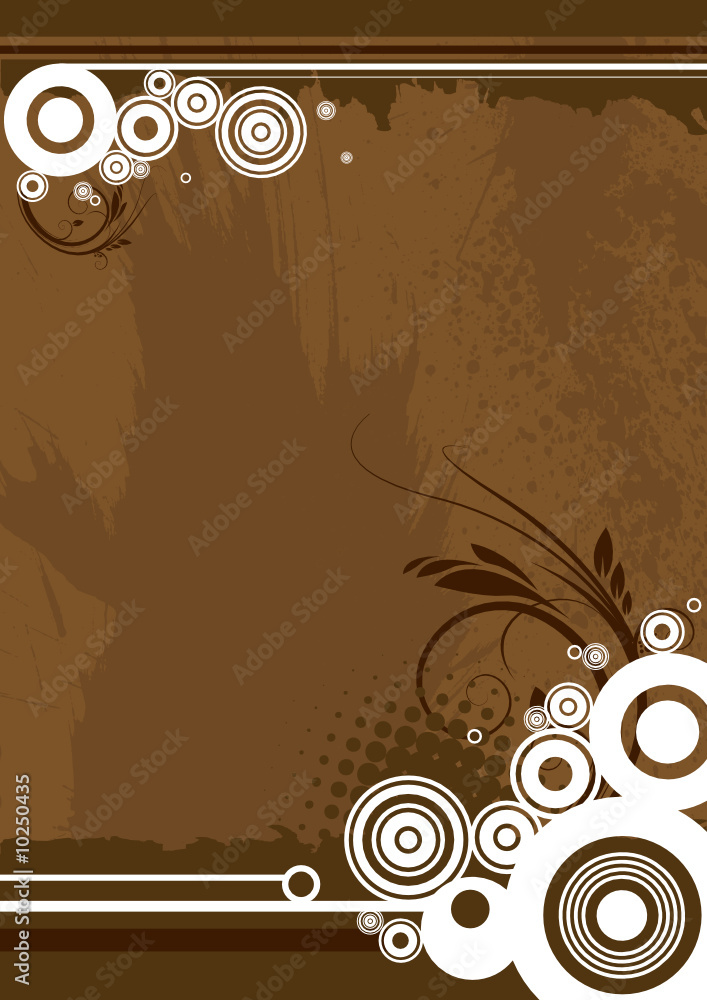 Canvas Prints abstract retro background vector