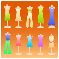 dress vector