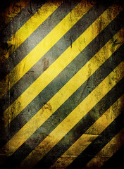 warning grunge background with room to add your own copy