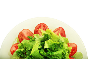 Fresh Vegetables, Fruits and other foodstuffs. Shot in a studio.