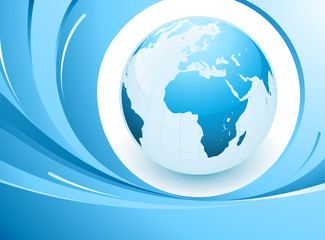 Concept planète terre