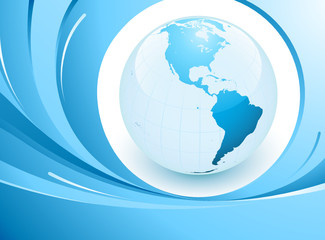 Concept planète terre