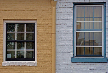 fenêtres à Washington - quartier Georgetown