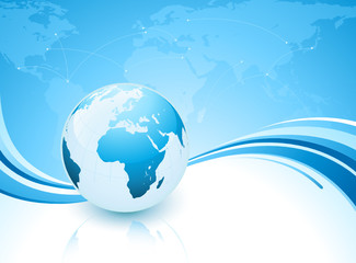 Concept planète terre