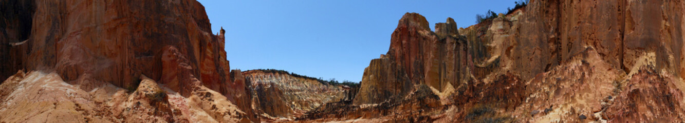 Fototapeta na wymiar Canyon Ambalabongo Madagaskar 27