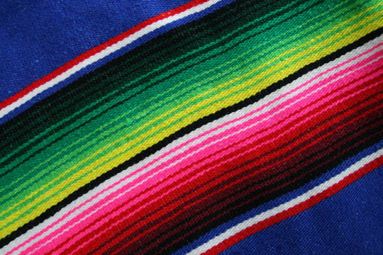 Close up of Mexican Serape