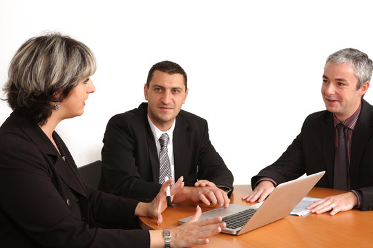 r&eacute;union de travail