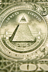 U.S. banknote detail