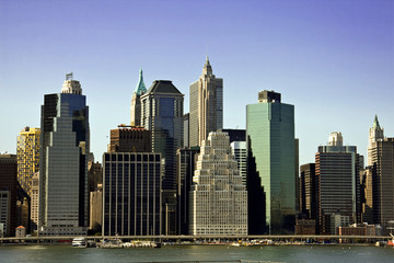 Fototapeta premium ile de manhattan