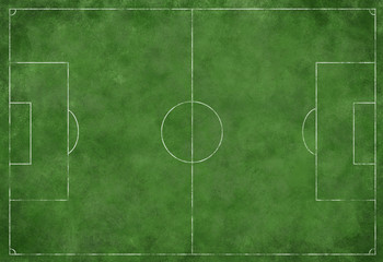 Football field or Soccer Field © Brocreative