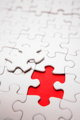 Fototapeta premium Last piece of puzzle