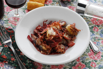 Verze al vino - Contorni della cucina in Lombardia