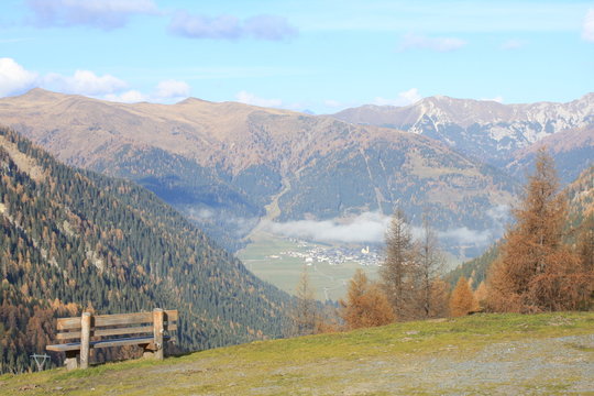 Blick auf Obertilliach
